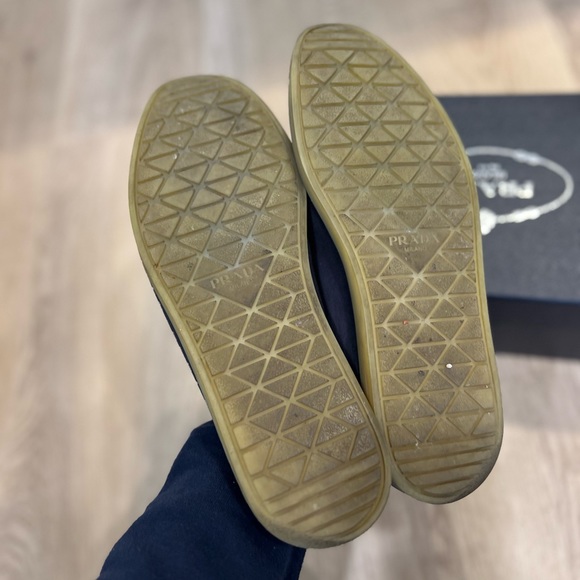 PRADA MEN’S SUED LOAFERS (US 9) - Picture 6 of 6